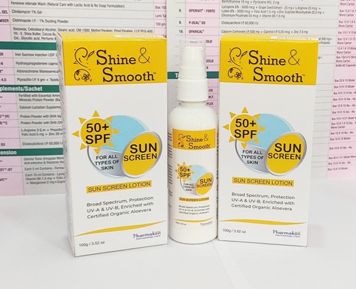 SHINE AND SMOOTH SPF